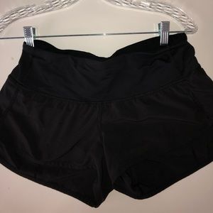 Lulu Lemon Speed Short Black Size 4